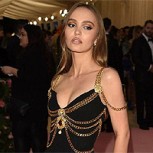 Lily-Rose Depp es captada yendo a fiesta posterior a los Globo de Oro con mínimo maquillaje: Así lució la hija de Johnny Depp
