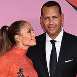 Jennifer Lopez es captada dando un tierno beso a Alex Rodríguez por su cumpleaños