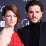Kit Harington y Rose Leslie son captados por primera vez con su bebé: Felicidad total