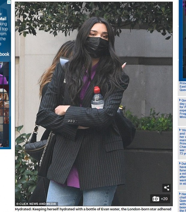 El gran estilo de Dua Lipa: Así se vio a la cantante, lista para