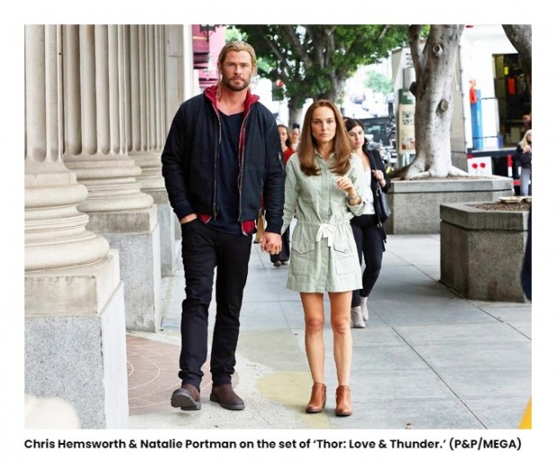 Esta cinta supone el regreso de Portman a la saga de cintas de "Thor" / Captura hollywoodlife.com