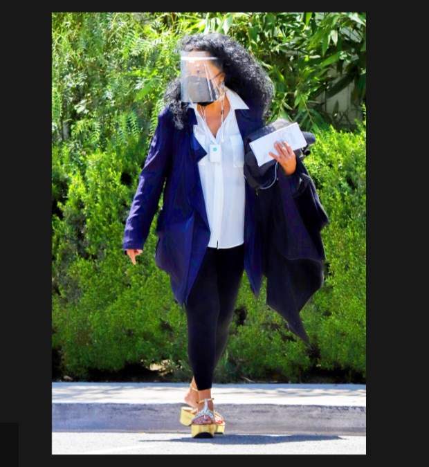 Diana Ross, detectada a sus 78 años en Los Ángeles / Captura hollywoodlife.com