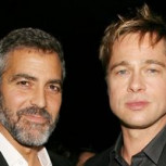 Paparazzis logran foto de dos cotizados galanes: Brad Pitt y George Clooney vuelven a trabajar juntos