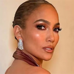 JLo fotografiada muy sonriente junto a compañero de su nueva cinta que había confesado estar “enamorado” de ella