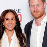 Meghan Markle deslumbra con jugado look junto al príncipe Harry en fiesta de Kris Jenner