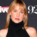 Jennifer Lawrence sacó a pasear su bebé pese al frío extremo: Así se vio a la prestigiosa actriz en Nueva York