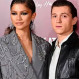 Zendaya mostró jugado look en la primera alfombra roja junto a Tom Holland en casi cinco años