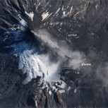 Volcán Villarrica: impresionantes imágenes vistas desde el espacio