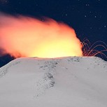 Autoridades mantienen alerta naranja por actividad del volcán Villarrica: Incandescencia y emisión de piroclastos