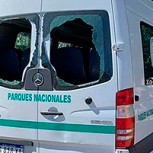 Incendios en la Patagonia: Pobladores de Lago Puelo atacan vehículo que trasladaba al Presidente Fernández