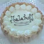 Torta Malakoff, espumosa y suave