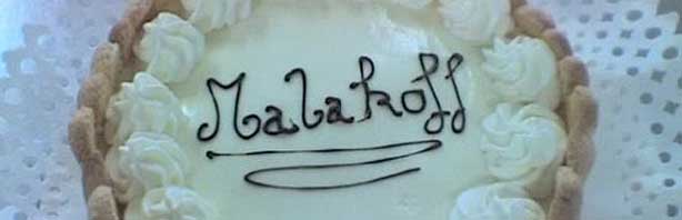 Torta Malakoff, espumosa y suave