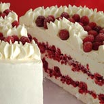 Torta de merengue frambuesa, un clásico para toda época