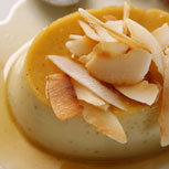 Flan de crema, un postre suave y delicioso
