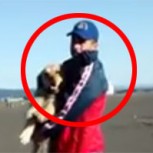 Cibernautas denuncian brutal maltrato animal a un perro en una playa chilena