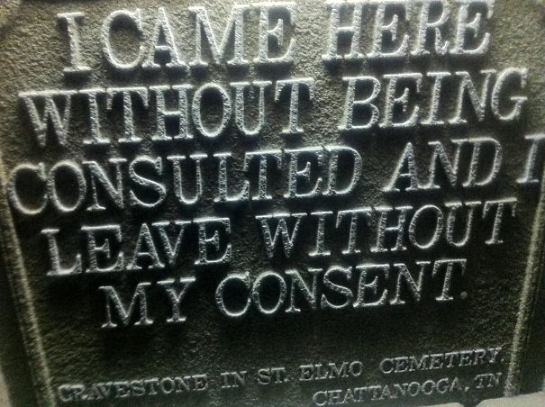 "Vine sin ser consultado y me fui sin mi consentimiento"