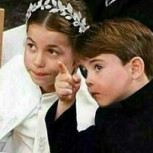 Revelan la desafiante respuesta de Louis a Charlotte durante reaparición de Kate Middleton
