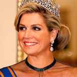 Tiara de reina Máxima con gran zafiro azul y diamantes se convirtió en su sello personal para grandes ceremonias reales