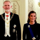 Reina Letizia se robo la atención con gesto a Felipe VI en gala por visita oficial a Finlandia
