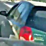 “Choque por diversión” en Costanera Norte: Video muestra total irresponsabilidad de conductores y así reaccionaron en Twitter