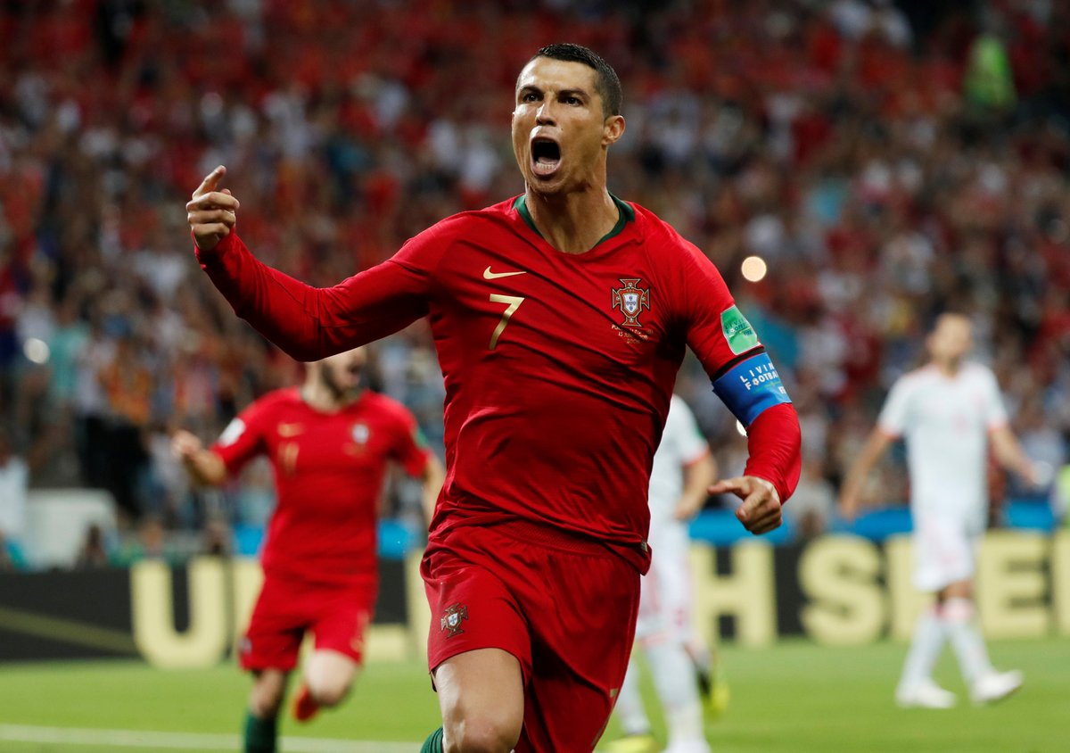 Con su hattrick Ronaldo acaparó las miradas en Rusia.