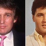 Donald Trump esbozó que en su juventud se parecía a Elvis Presley y recibió lluvia de memes