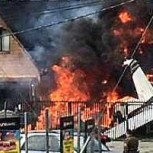 Videos de tragedia en Puerto Montt: Avioneta cayó sobre una casa causando al menos seis muertos