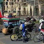 Atropello de ciclistas en la Alameda: Detienen al conductor de la carreta