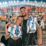 Famosa hincha argentina que se viralizó por invitar a su novio al Mundial sufrió doloroso “amague”