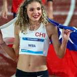 Martina Weil: El emotivo momento en la entrega de su medalla de oro panamericana