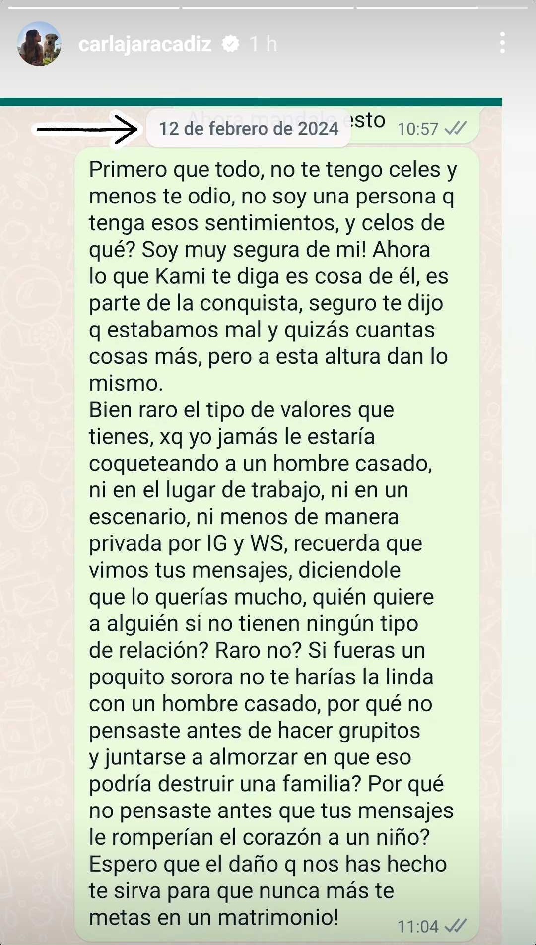 carla-jara-encarando-camila-andrade