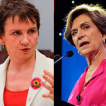 Evelyn Matthei entregó sus ejes programáticos y Carolina Tohá tuvo su primer acto como candidata