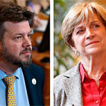 En pleno debate: El gesto de Johannes Kaiser que sorprendió totalmente a Evelyn Matthei