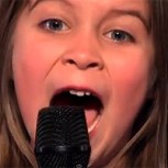 Parece una princesa, pero canta heavy metal que asusta y solo tiene 6 años