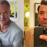 Sting y Jimmy Fallon graban divertida versión casera de popular canción de “The Police”