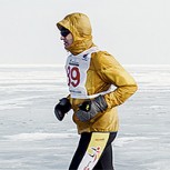 Maratón sobre hielo: Mira las imágenes de esta competencia extrema en Rusia