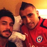 Pinilla y Vidal: De rivales a “compadres” en la Roja