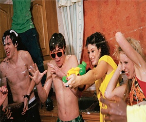 Skins-party