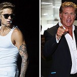 David Hasselhoff aprueba golpe de puño de Justin Bieber a un aficionado que lo dejó sangrando