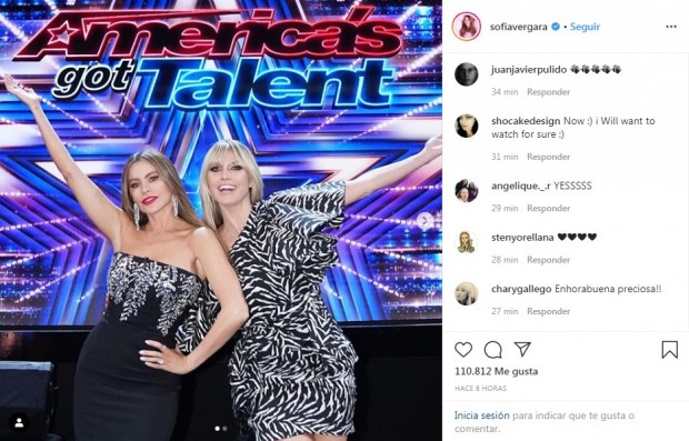 Sofía Vergara y su debut en "America's Got Talent" / www.instagram.com/sofiavergara