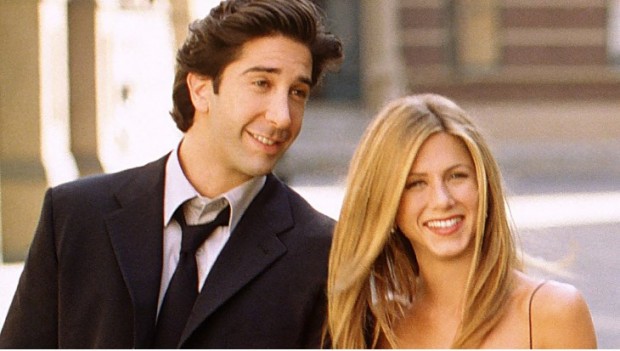 David Schwimmer (Ross) y Jennifer Aniston (Rachel), objeto de rumores de que comenzaron una relación / www.cooperativa.cl