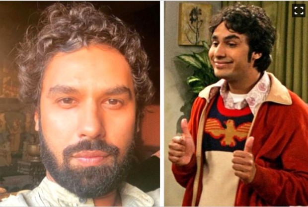 Kunal Nayyar: a la derecha, su personaje de "Raj"; a la izquierda, el gran cambio de look para "Criminal: Reino Unido"  / www.lanacion.com.ar
