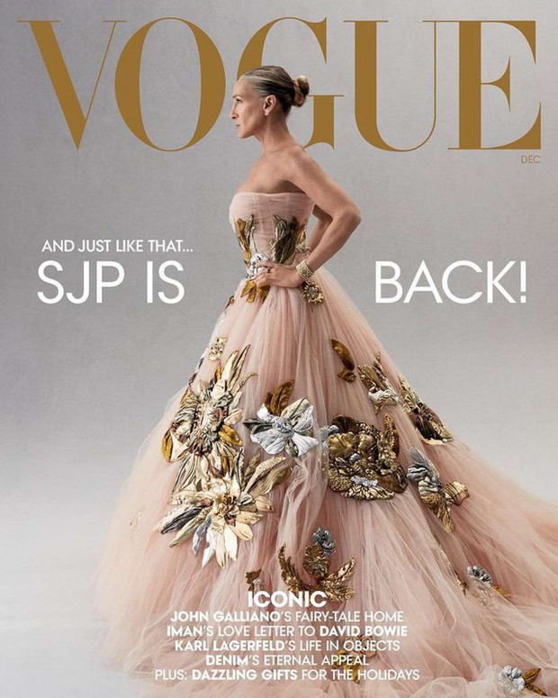 Sarah Jessica Parker, en la portada de Vogue: la actriz respondió a las críticas por su aspecto / tn.com.ar