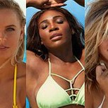 Serena Williams, Caroline Wozniacki y Genie Bouchard posan en traje de baño para Sports Illustrated