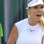 Esta tenista británica cayó en Wimbledon, pero todos se fijaron en su belleza