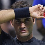 Federer tuvo un sufrido debut en el US Open ante jugador de solo 19 años
