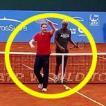 Video: Alcalde de Quito protagoniza un papelón al intentar devolver una pelota en exhibición