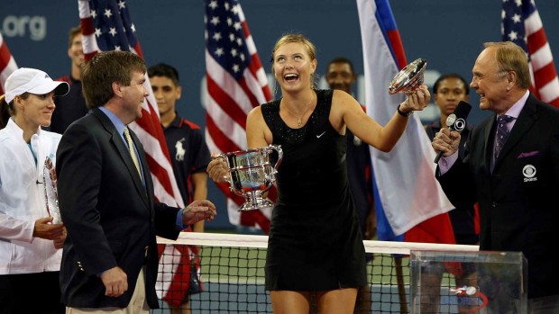 Toda la alegría en el rostro de la jugadora rusa al ganar el US Open en 2006 / www.usopen.org