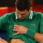 Djokovic no simulaba: Desgarro abdominal lo tendrá fuera del circuito por algunas semanas