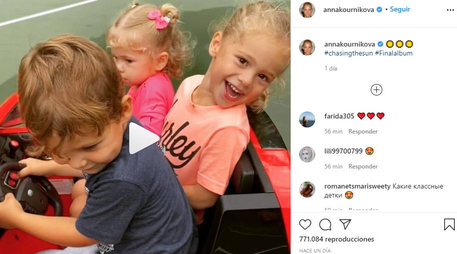 Kournikova Hijos